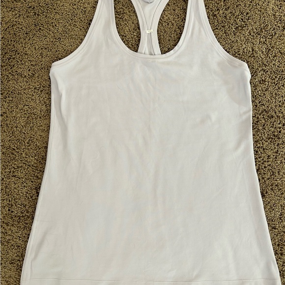 Lululemon Cool Racerback II Tank Top Womens Size Large Nulu Lavender Dew Purple - Picture 1 of 5